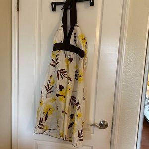 Vintage Boho Hawaiian floral dress